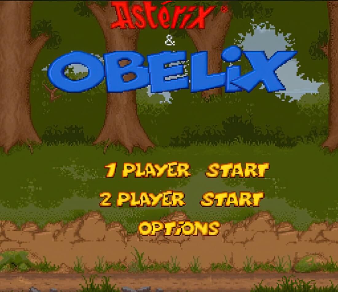 Asterix & Obelix - геймплей игры Super Nintendo\Famicom